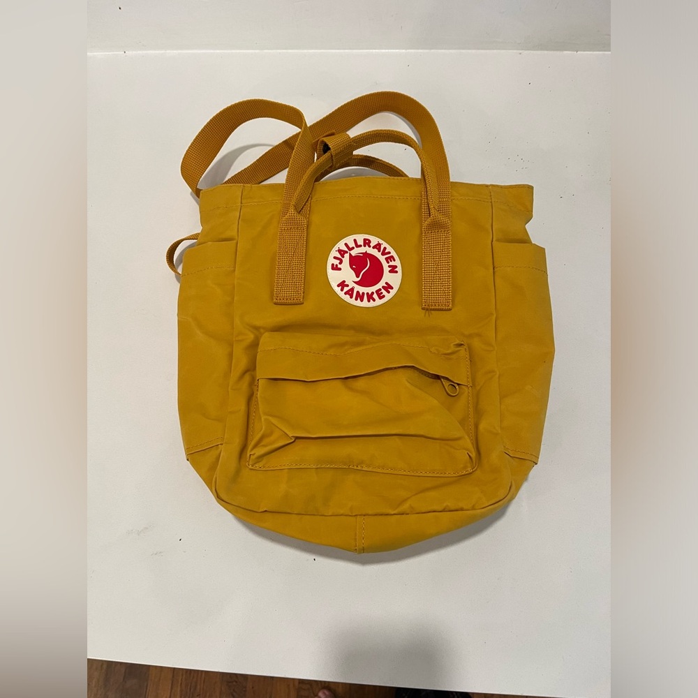 Kanken tote bag mini yellow